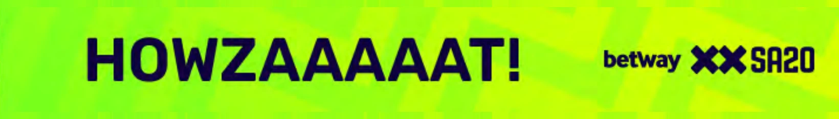 Howzaaaat! Betway SA20
