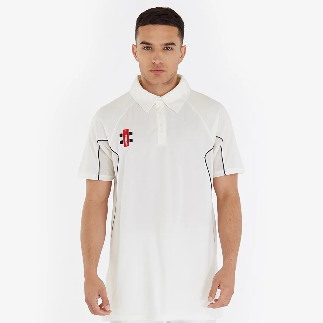 GN MM CRICKET SHIRT S/S CREAM