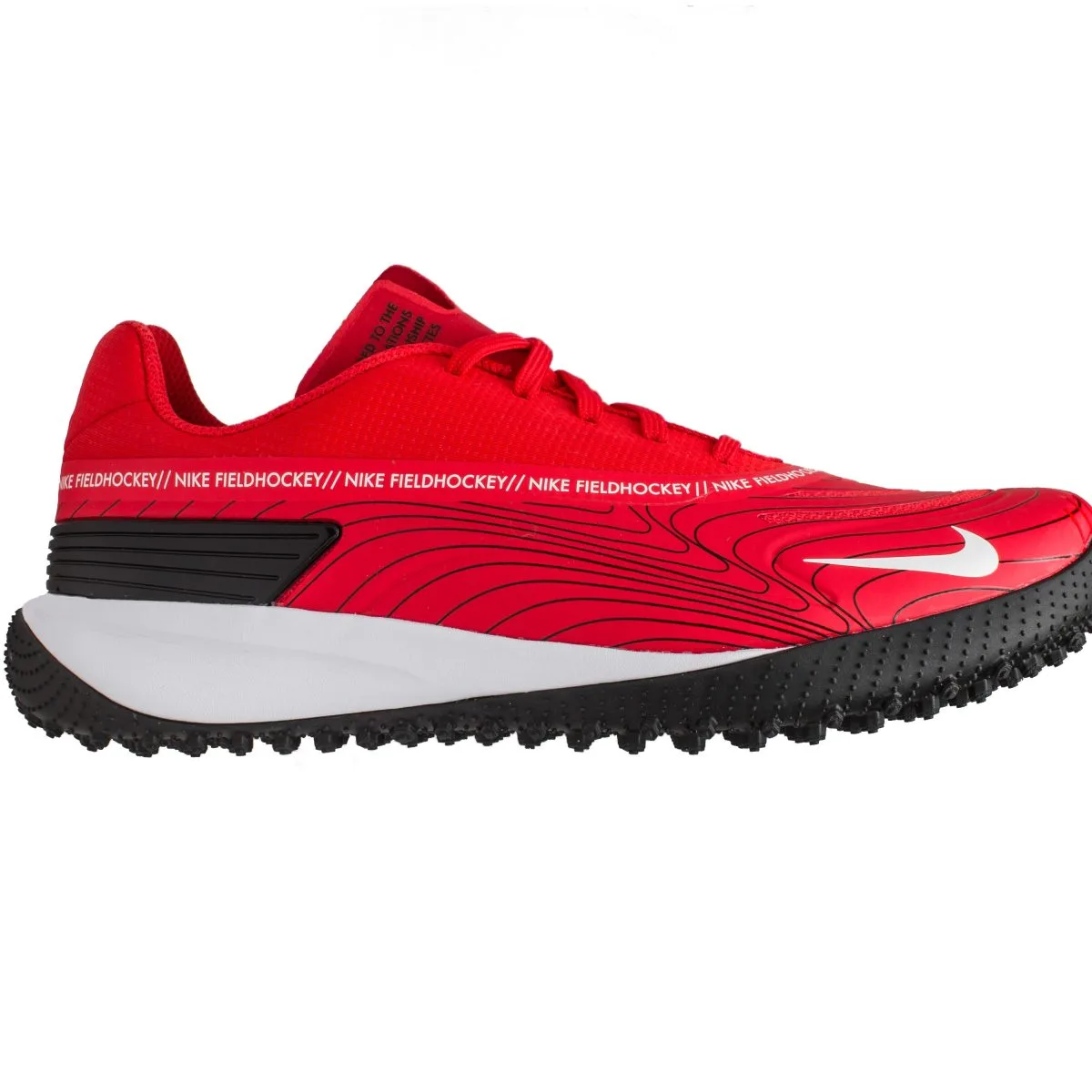 NIKE VAPOR DRIVE RED HKY SHOE