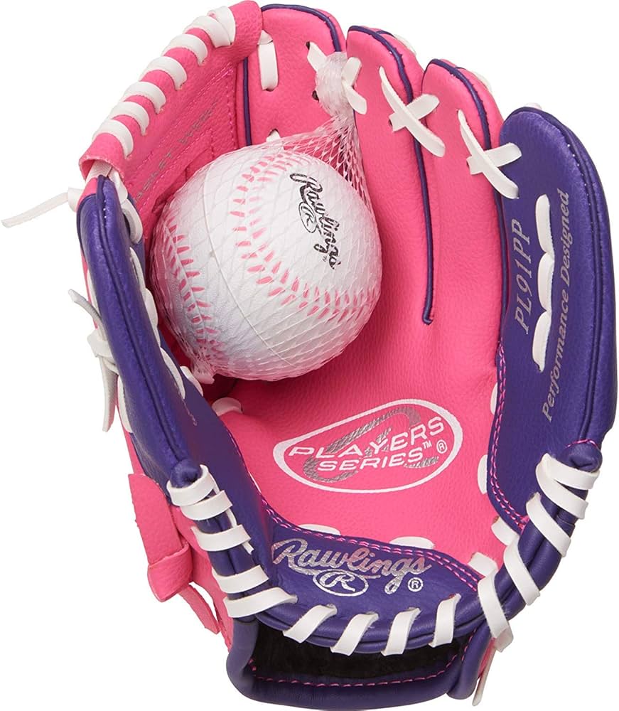 RAWLING PLAYERS MITT WITH BALL PL91PP