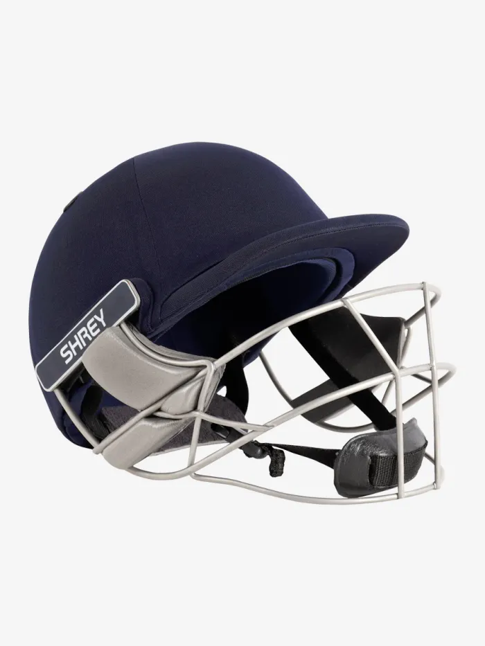 SHREY PRO GUARD STEEL HELMET NAVY